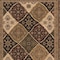 Homeroots 7 x 9 ft. Red Decorative Diamonds Area Rug 395372 - alternate 7